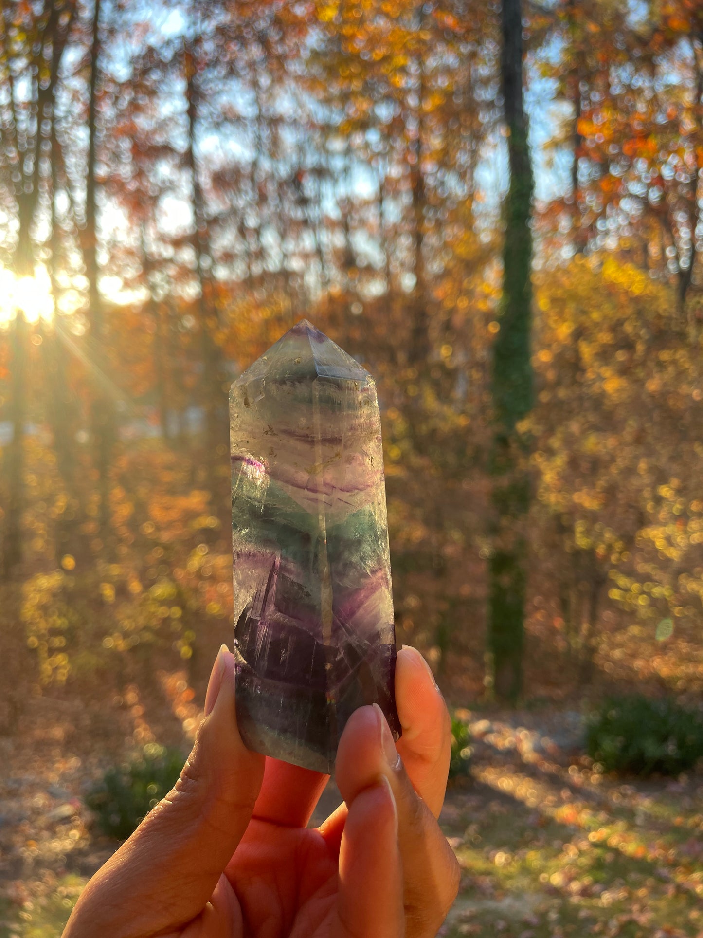 Fluorite tower