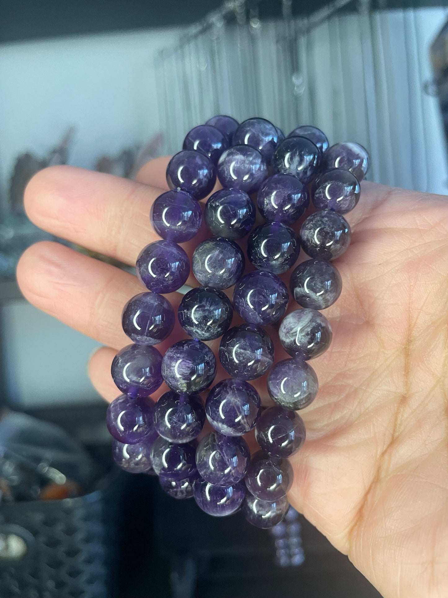 Dream amethyst bracelet 10mm