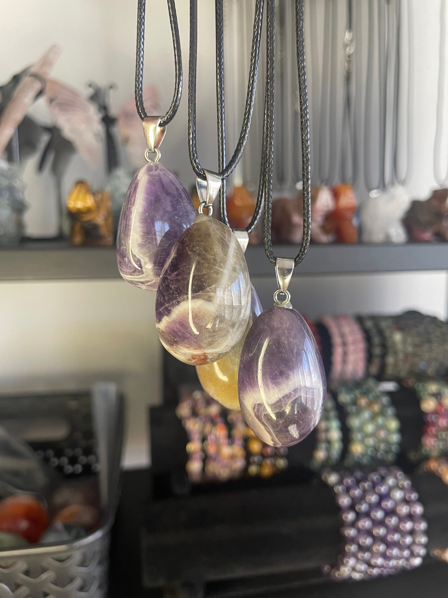 Dream amethyst necklace