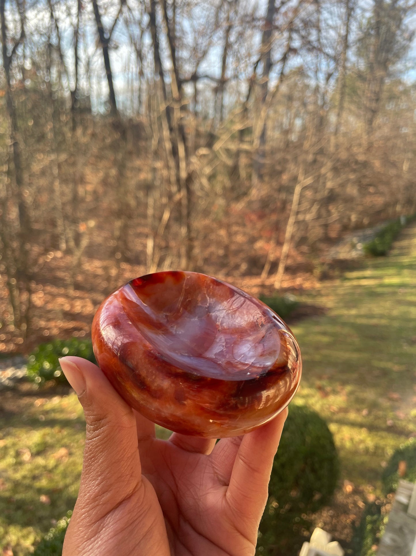 Carnelian bowl