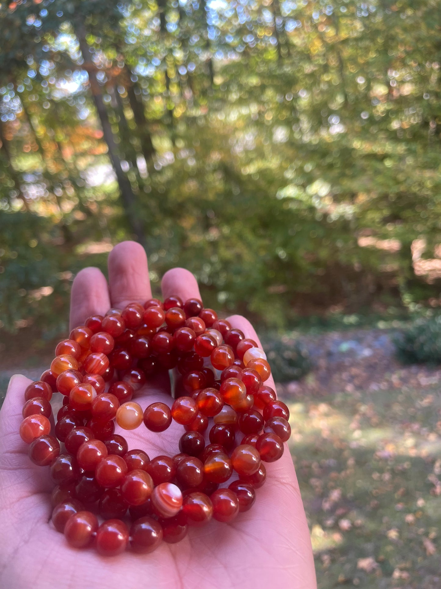 Carnelian bracelet