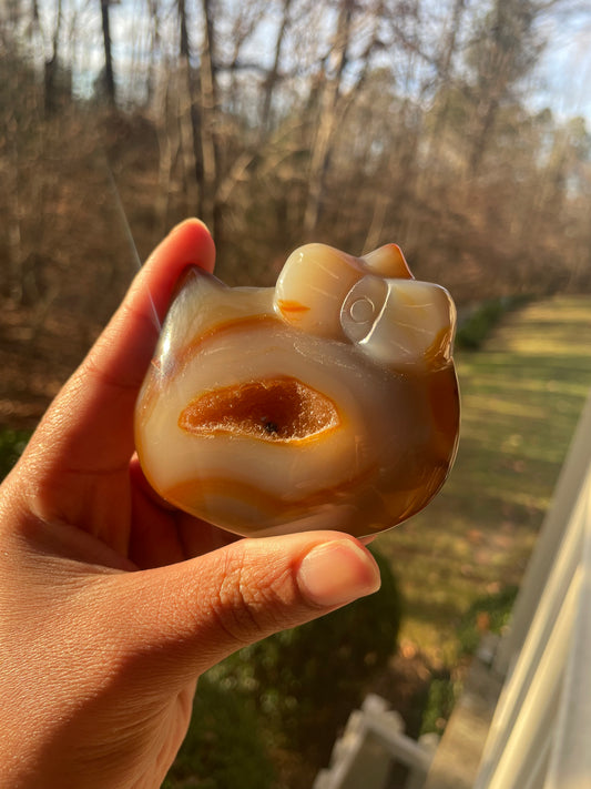 Agate hello kitty