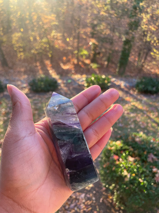 Fluorite tower