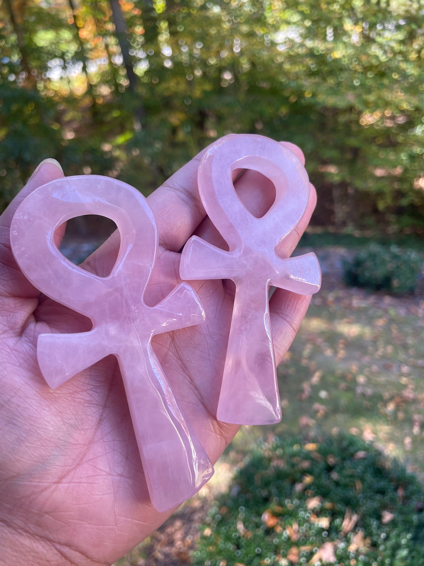 Crystal ankh